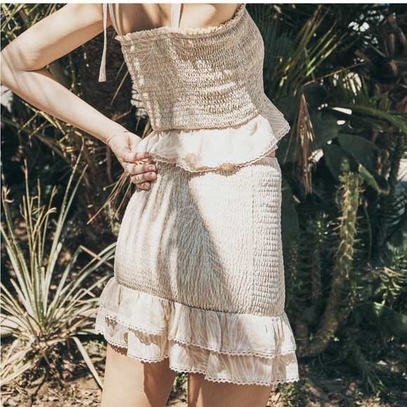 Lost + Wander Palm Friday Crop Top Sz XS - Picture 3 of 13